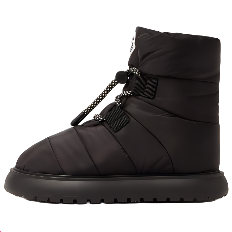 Moncler Moncler Logo Patch Padded Snow Boots Women's