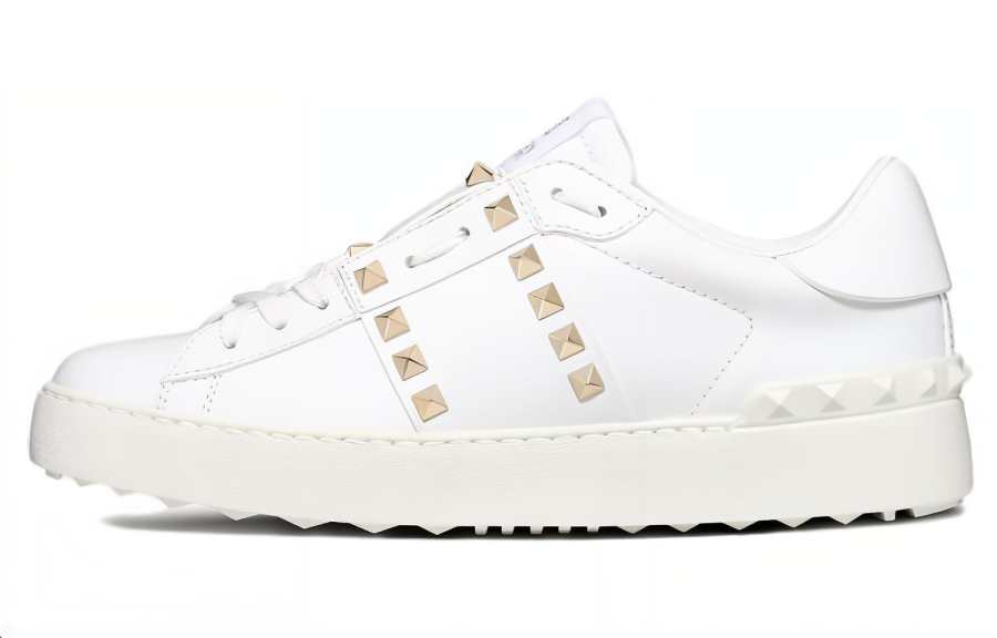 Valentino Garavani Rockstud Untitled Leather Sneakers