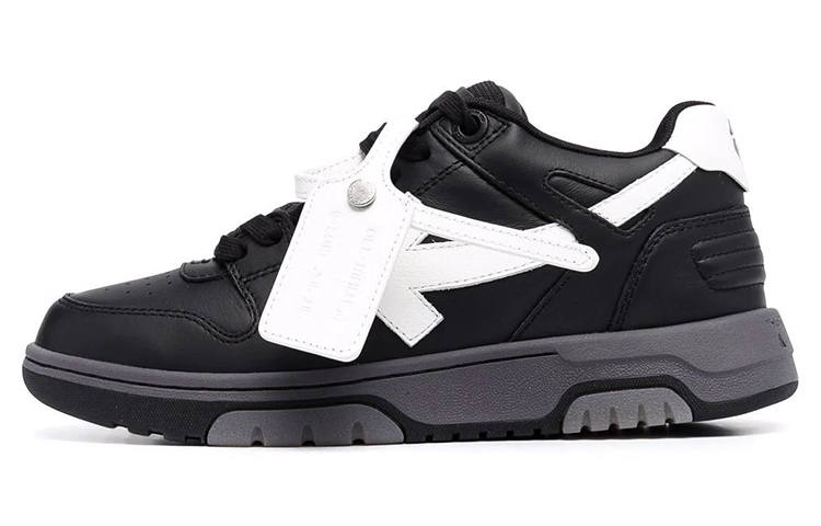 OFF-WHITE OFF WHITE Low top Stylish Skateboarding Shoes Women's Black