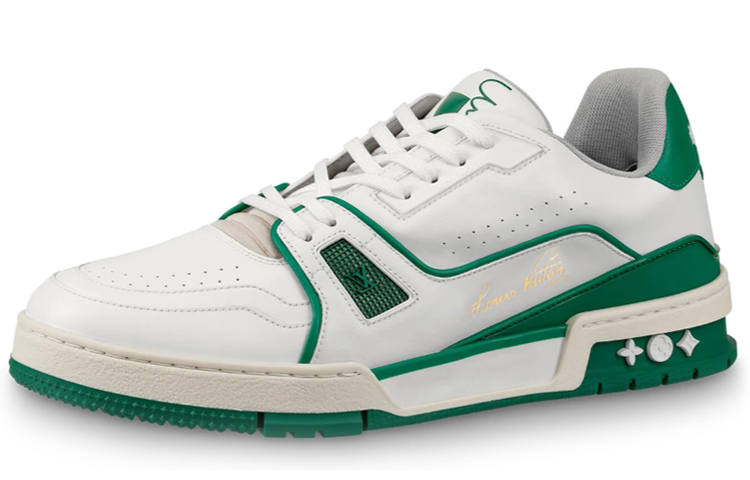 LOUIS VUITTON LOUIS VUITTON Trainer Sneakers 'White Green'