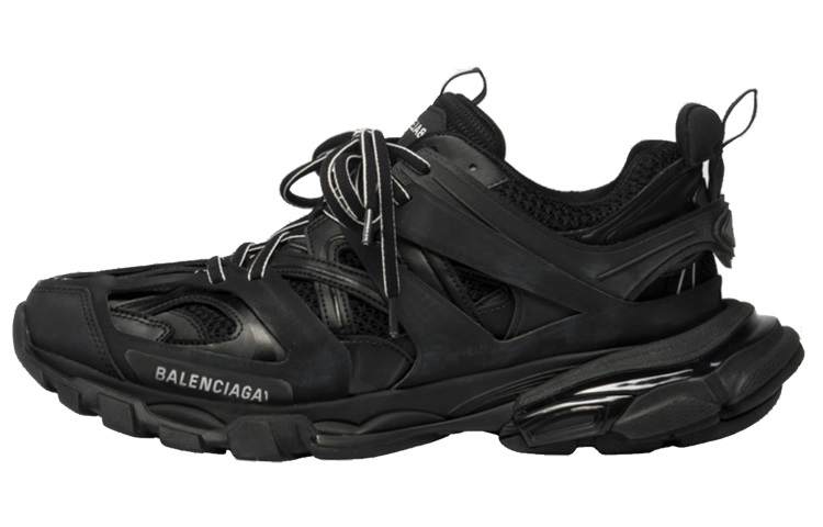 Balenciaga Track 1.0 Low top Chunky Sneakers Men's Black