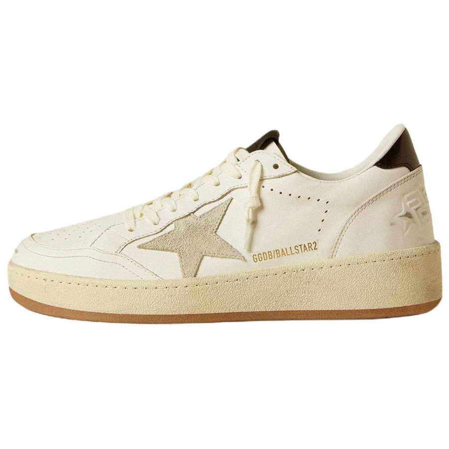 Golden Goose Ball Star 2 White Ice Black