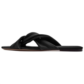 STUDIO AMELIA Slide Slippers Women's Black