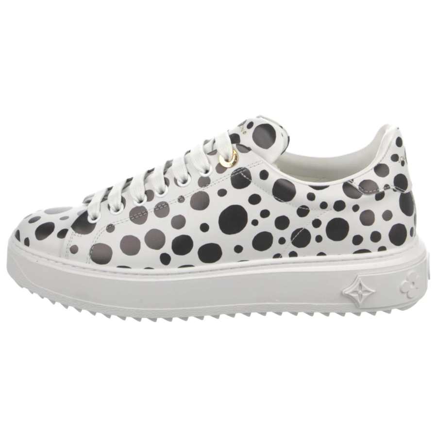 LOUIS VUITTON X Yayoi Kusama Sneaker 'White With Black Dots' Women's