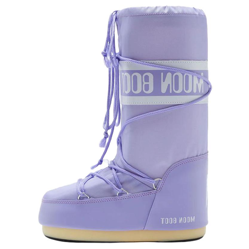 Moon Boot Moon Boot Icon Logo Printed Lace-Up Boots