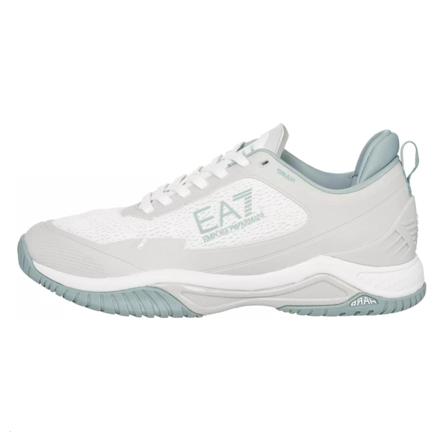 EMPORIO ARMANI EA7 Low top Casual Shoes Men's Light Gray