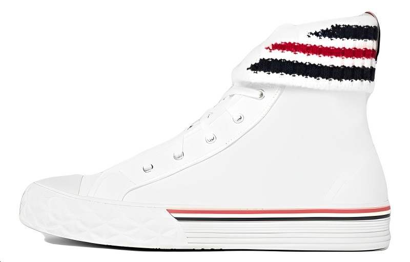 THOM BROWNE THOM BROWNE· High top Skateboard Shoes Men's White