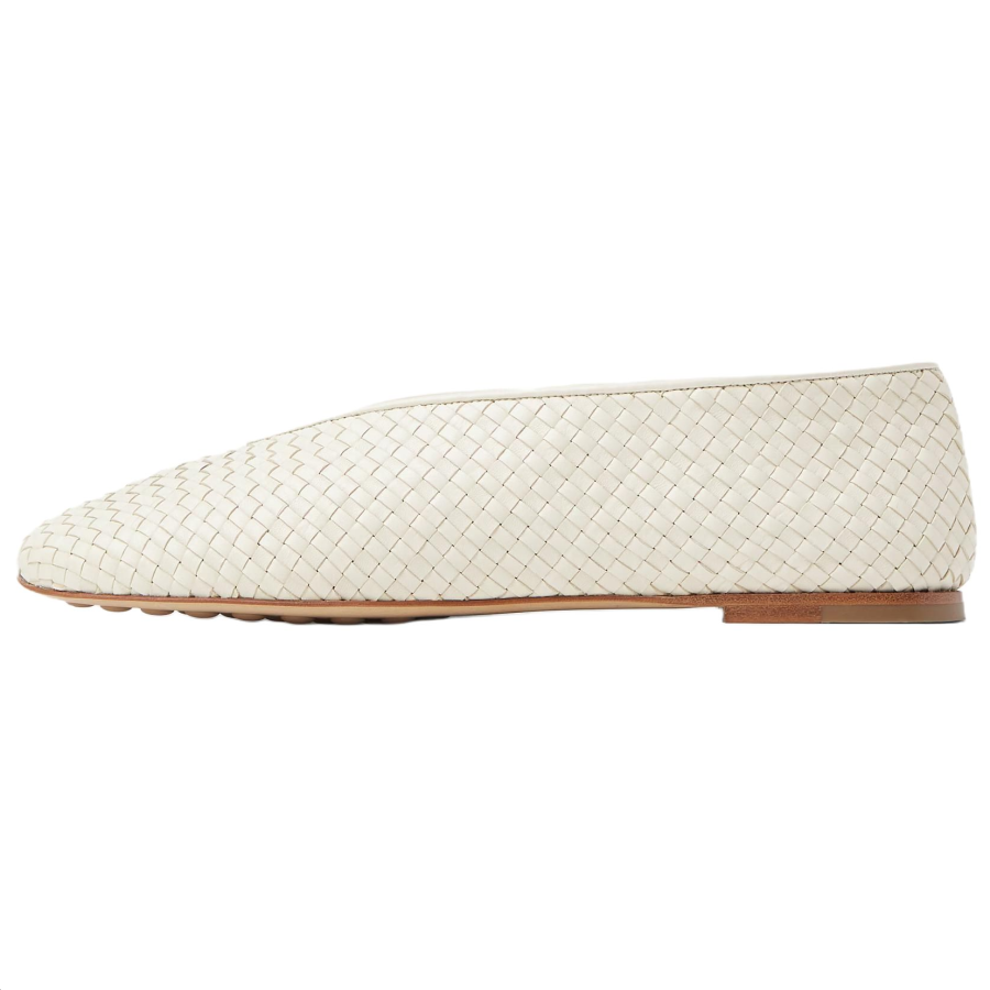 Bottega Veneta Rosa Ballerina Shoes Women's