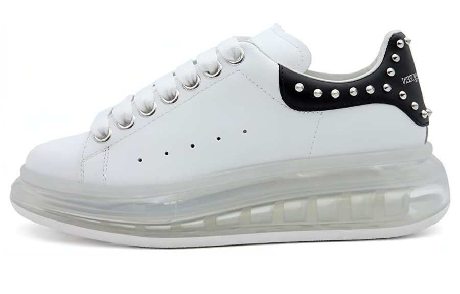 Alexander McQueen Stylish Skateboarding Shoes Women's White