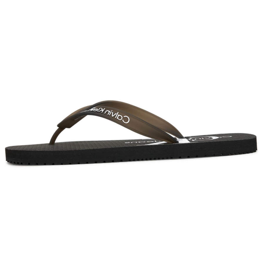 CKJ CALVIN KLEIN JEANS Flip Flops Men's Black/Gray