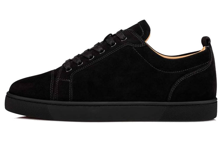 Christian Louboutin CL Low top Stylish Skateboarding Shoes Men's Black