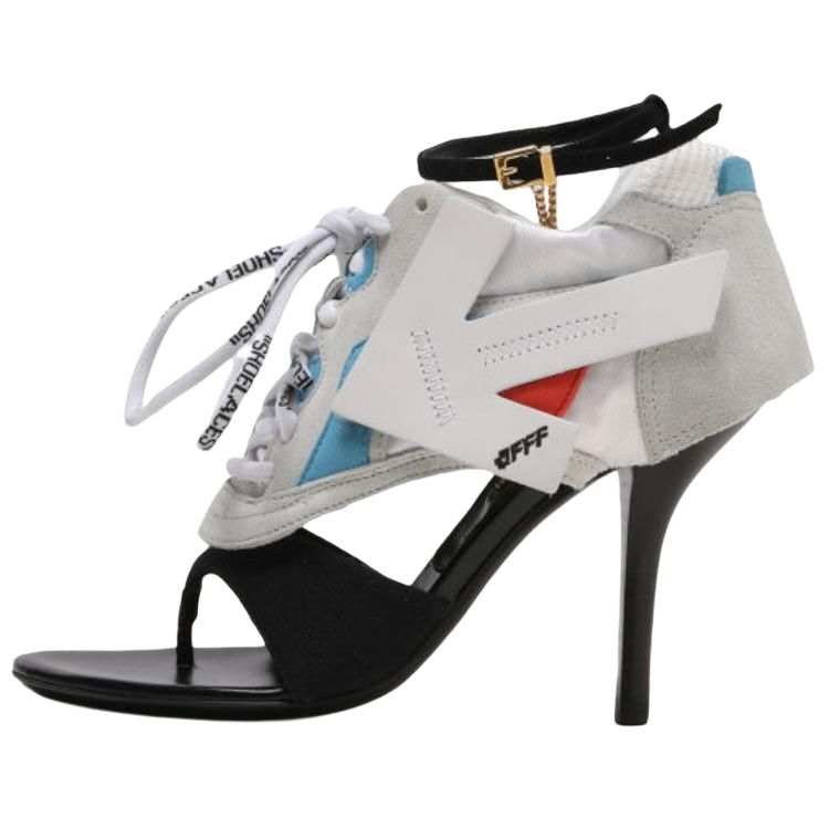 OFF-WHITE OFF WHITE One Strap Sandals Women's Black