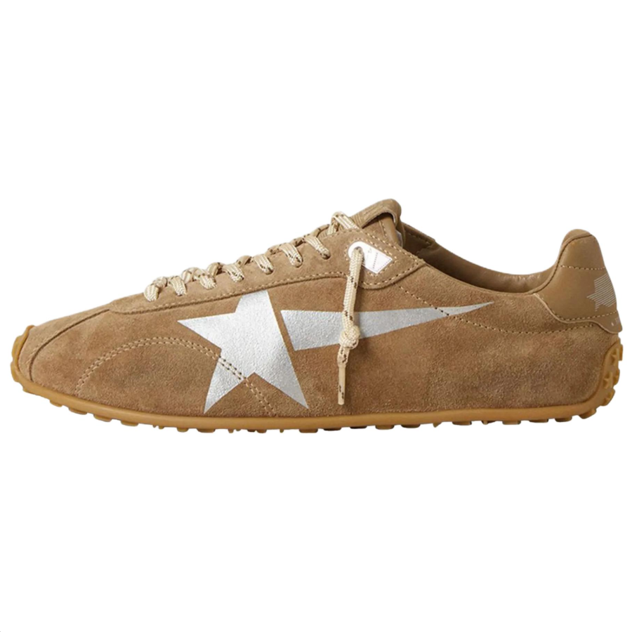 Golden Goose Marathon Speed Low top Casual Shoes Men's Tobacco