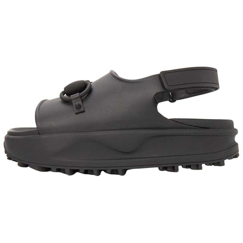 GUCCI Gucci Horsebit Flatform Sandal 'Black'