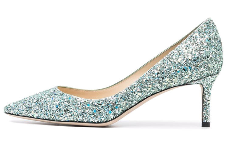 Jimmy Choo Romy Slim Heel High Heels 6CM Women's Mint Green