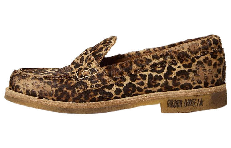 Golden Goose Jerry Leather Loafers Women's Brown