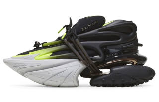 BALMAIN Unicorn Low 'Black Fluorescent'
