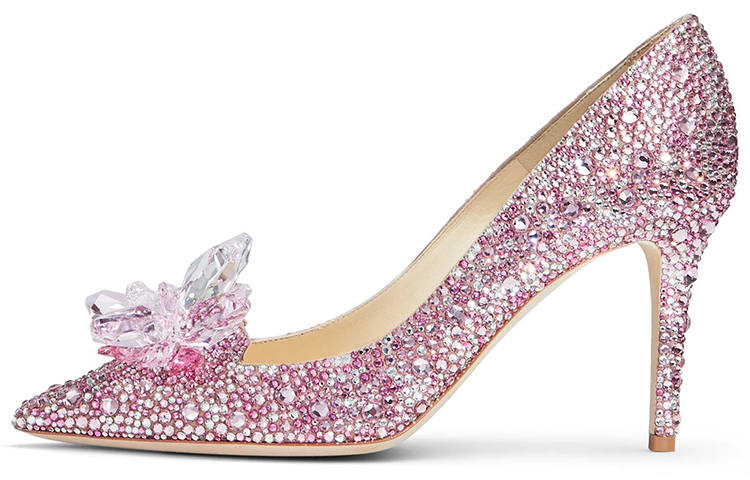 Jimmy Choo Alia High Heels 8.5cm Women's Rose Pink