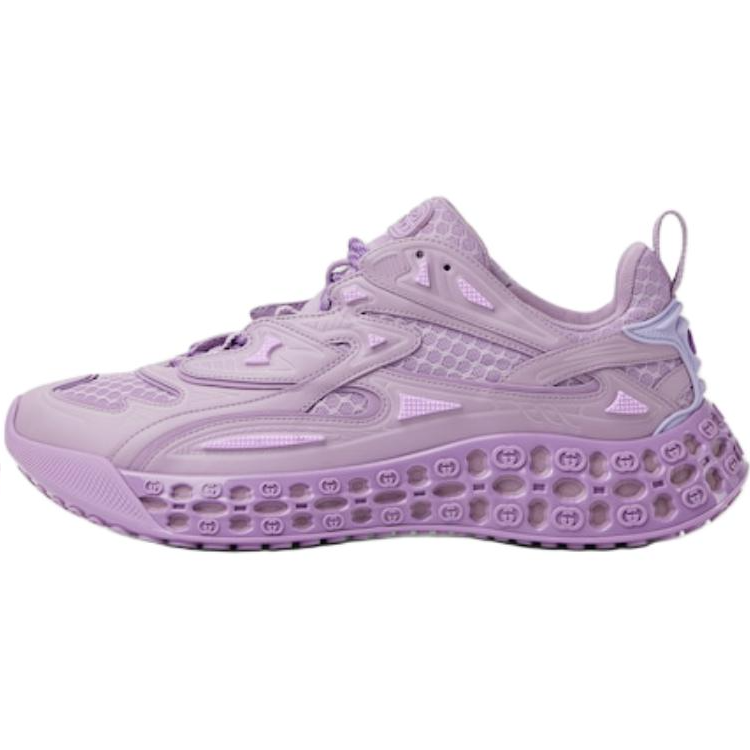 GUCCI Cub3d Low top Casual Shoes Men's Purple