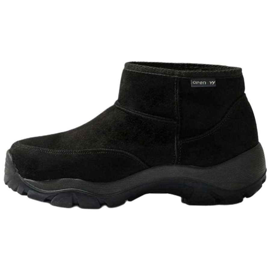 OPENyy OPENyy Leather Ankle Boots Women's Black