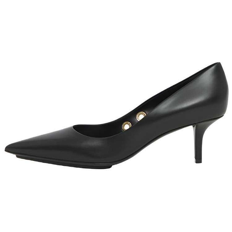 Burberry Slim Heel High Heels Women's Black