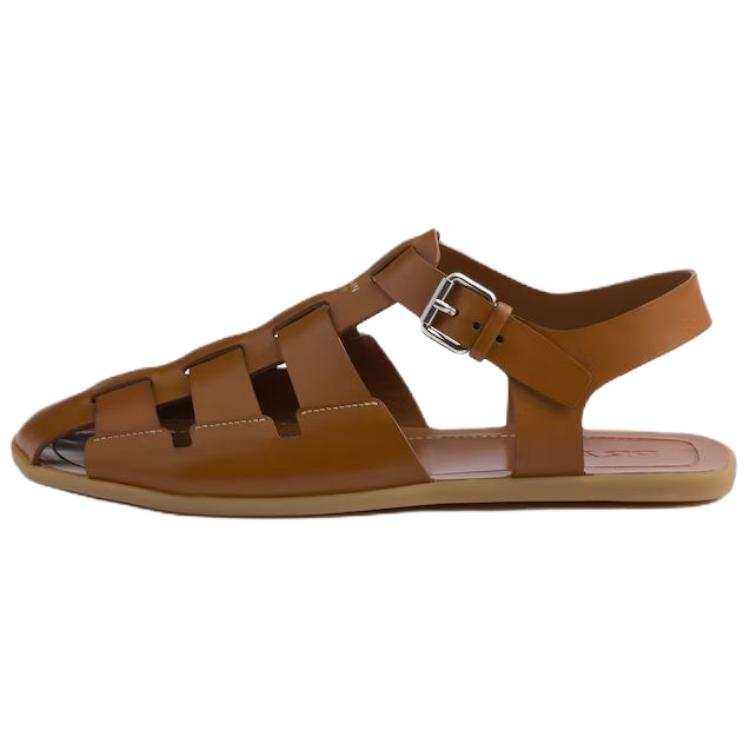 PRADA PRADA Roman Sandals Men's Brown