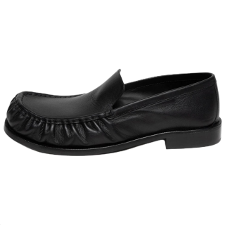 DRIES VAN NOTEN Leather Casual Shoes Men's Black