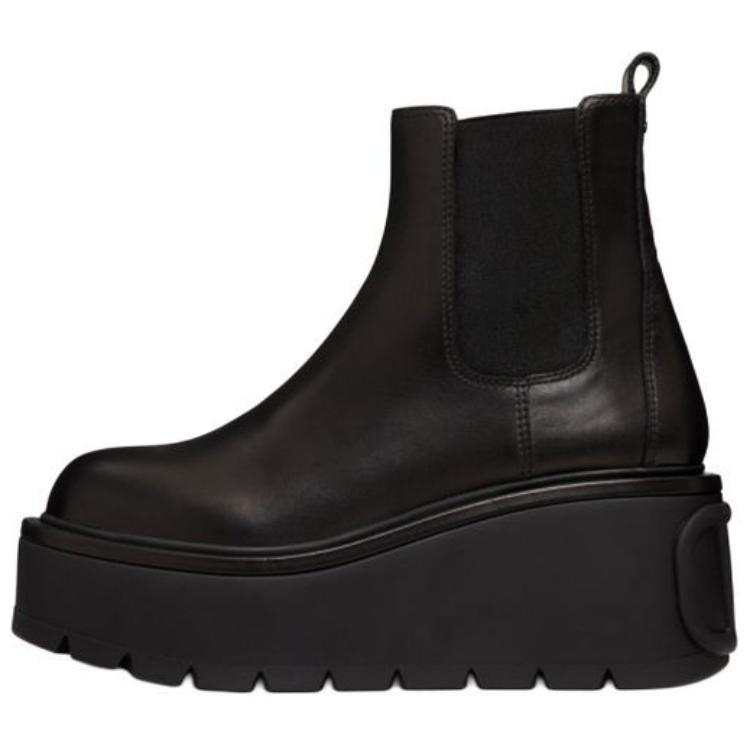Valentino Valentino Garavani Uniqueform Leather 85mm Ankle Boots