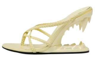 GCDS Morso 110mm Leather Thong Sandals