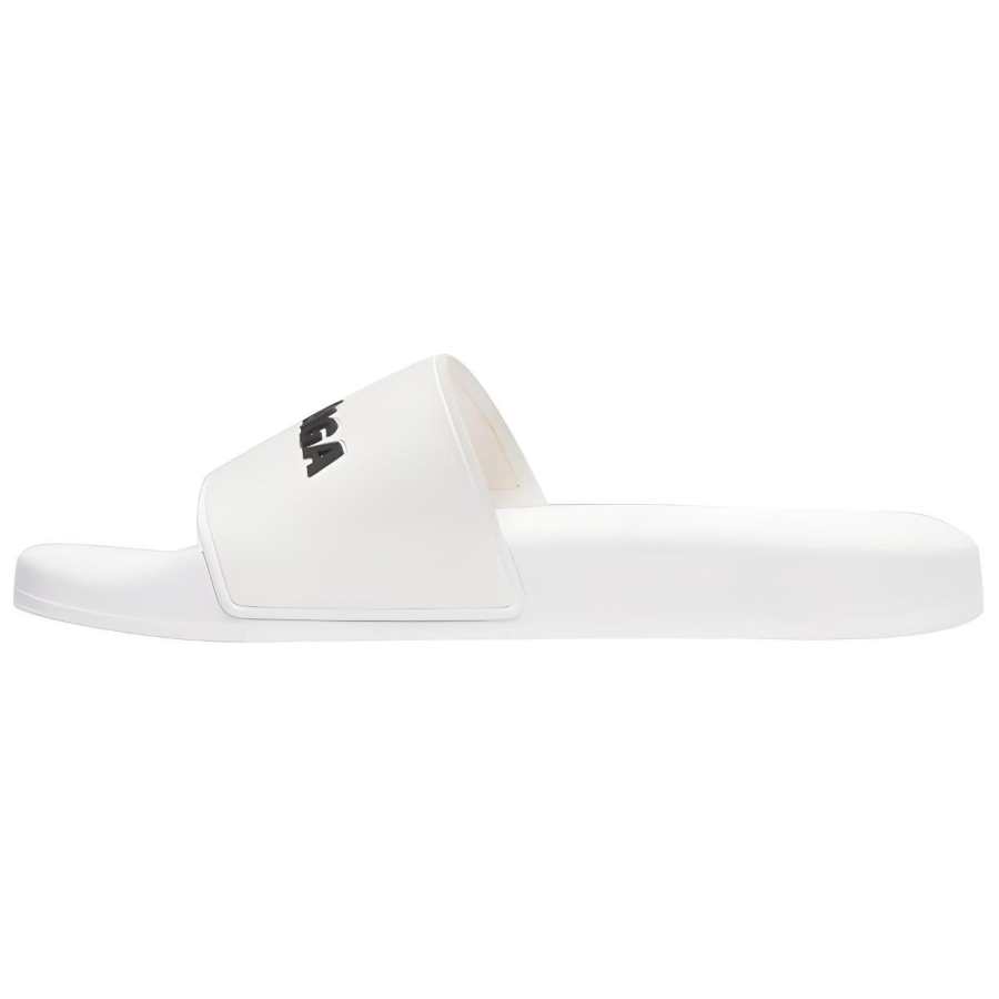 Balenciaga Slide Slippers Women's White