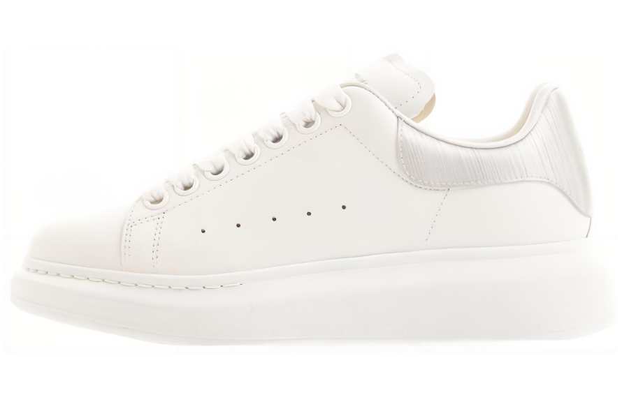 Alexander McQueen Oversized Sneakers 'Silver White' Women's