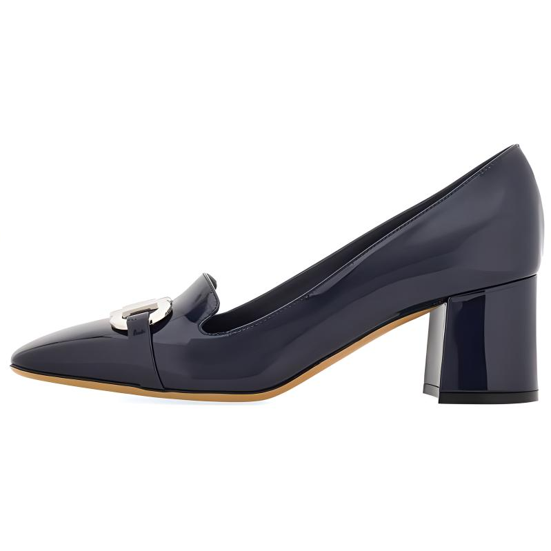 Ferragamo FERRAGAMO Gancini-plaque 60mm Leather Pumps