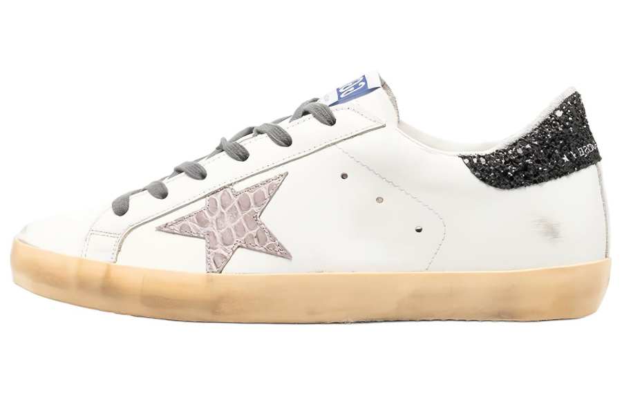 Golden Goose Superstar White Light Pink Black Women's