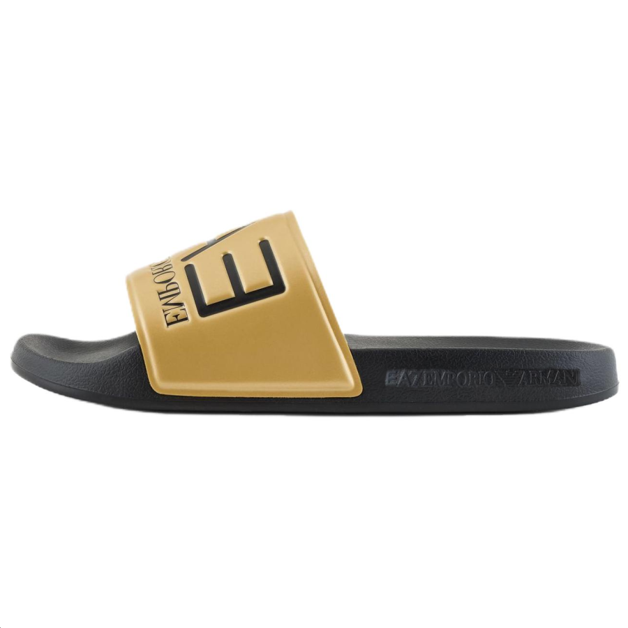 EMPORIO ARMANI EA7 Slide Slippers Unisex Yellow