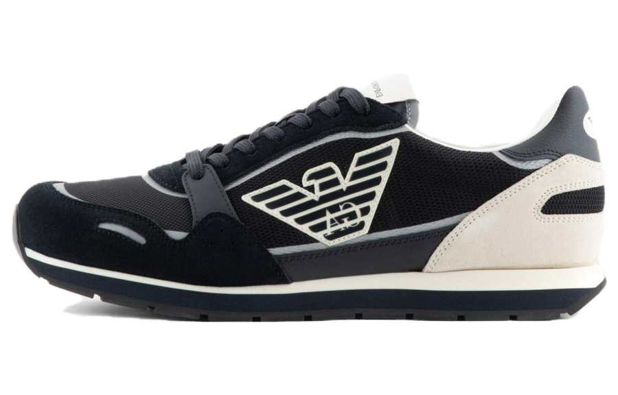 EMPORIO ARMANI Low top Casual Shoes Men's Marine Blue