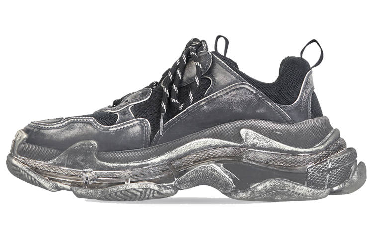 Balenciaga Triple S Faded Black Women's