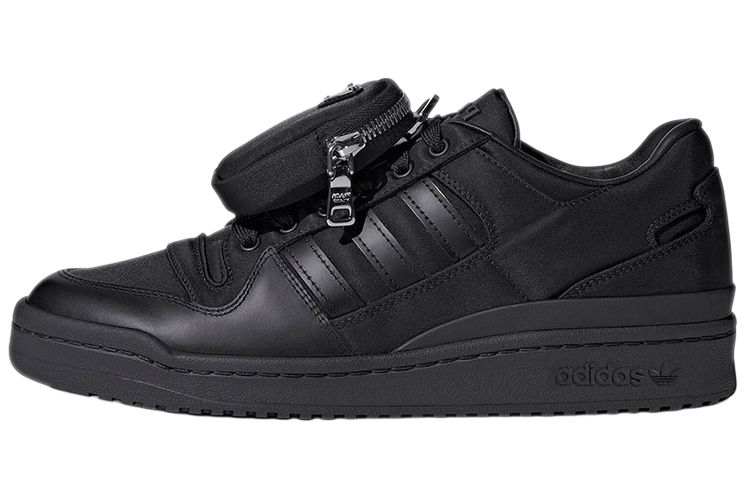 PRADA X PRADA Originals Unisex Forum Low Re Nylon Sneakers Black