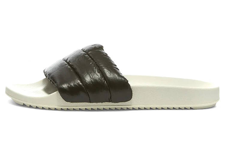 RICK OWENS RICK OWENS/RO Slide Slippers Men's Black White