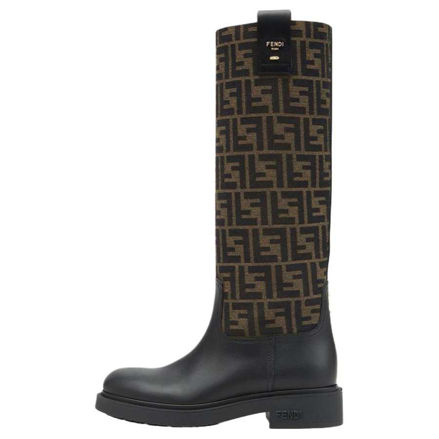 FENDI Filo Panelled Boots Women's