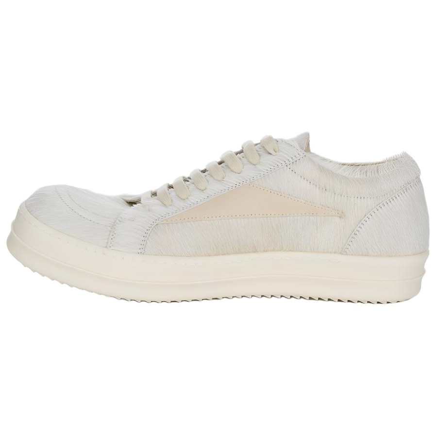 RICK OWENS RICK OWENS/RO CONCORDIANS Low top Skateboard Shoes 3.5cm Men's Milk White