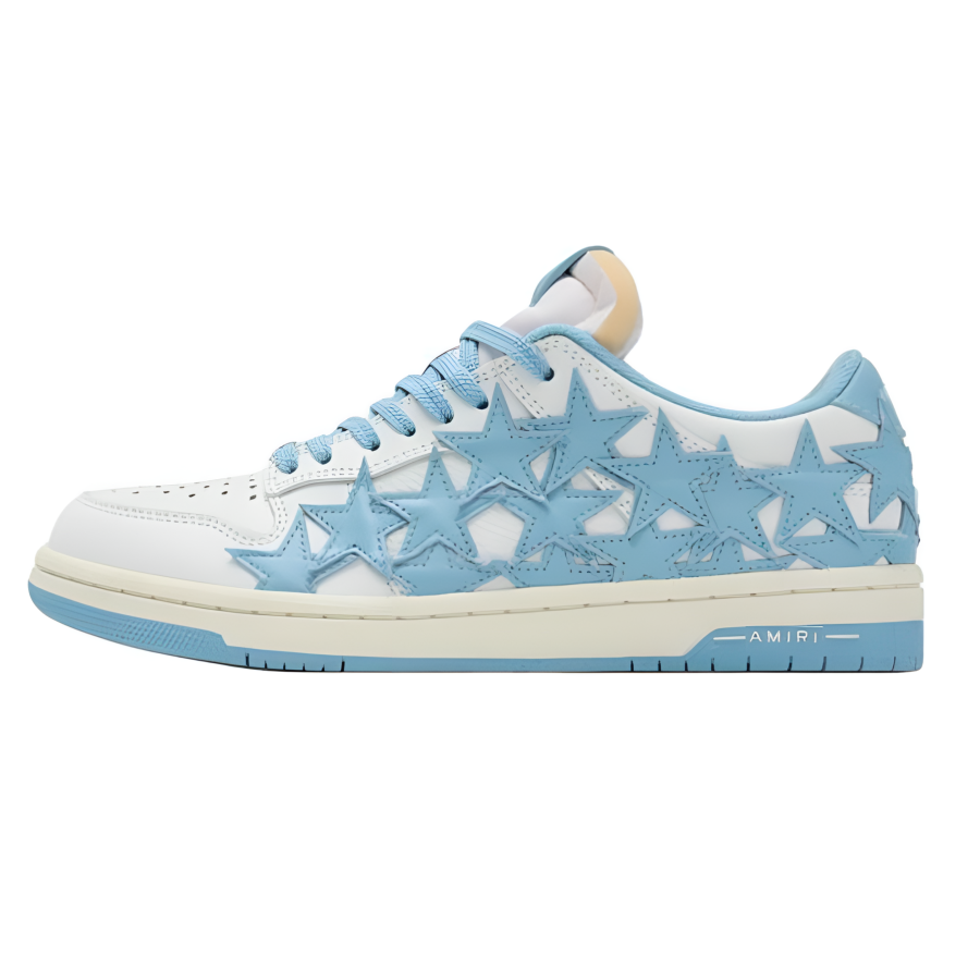 AMIRI Stars Court Leather Sneakers