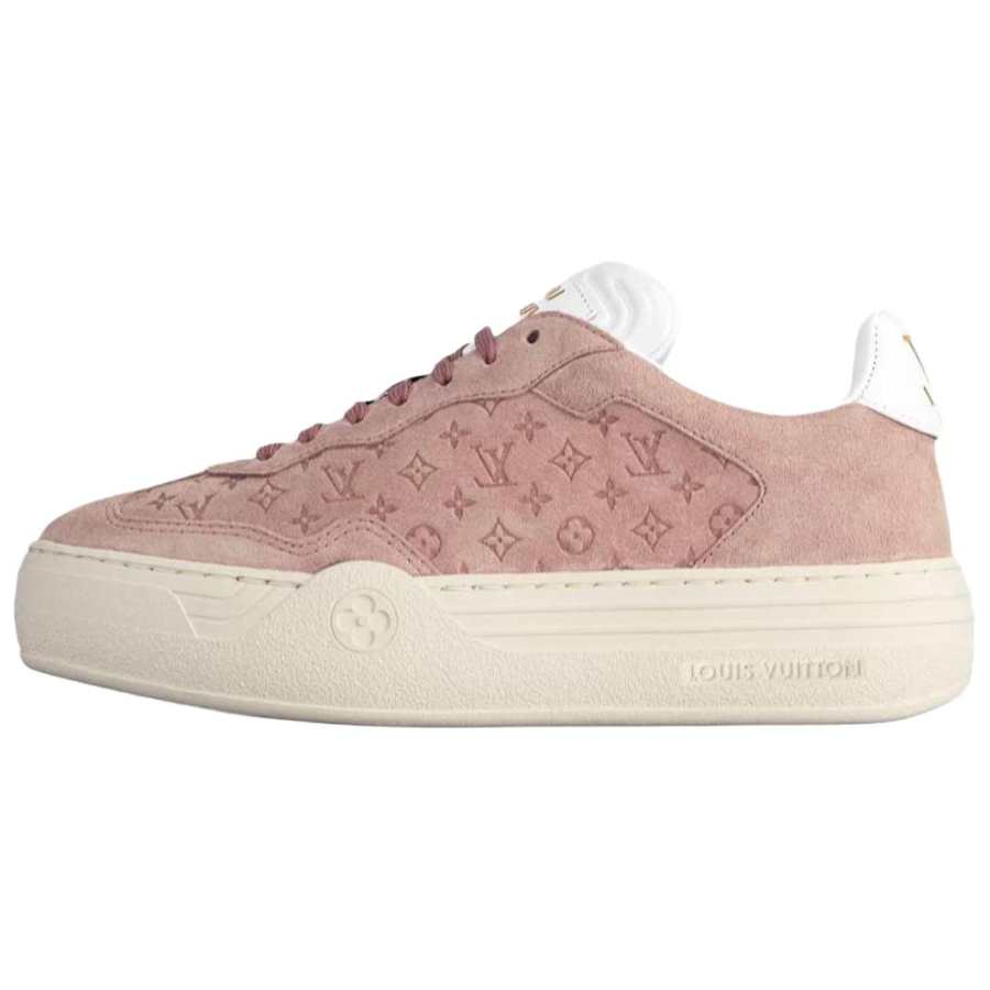 LOUIS VUITTON Groovy Low top Skateboard Shoes Women's Pink