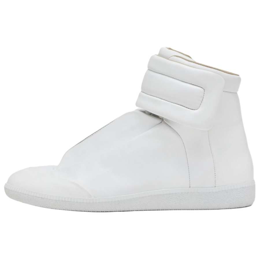 Maison Margiela Future Calfskin High top Casual Shoes Women's White