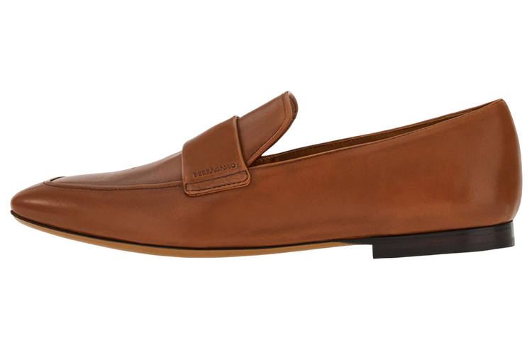 Ferragamo FERRAGAMO Gancini-charm Leather Mocassin Loafers