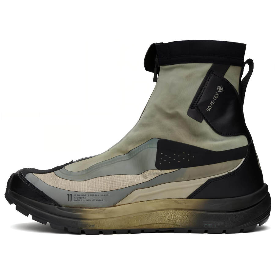 Boris Bidjan Saberi SALOMON Collaboration Ankle Boots Men's Green