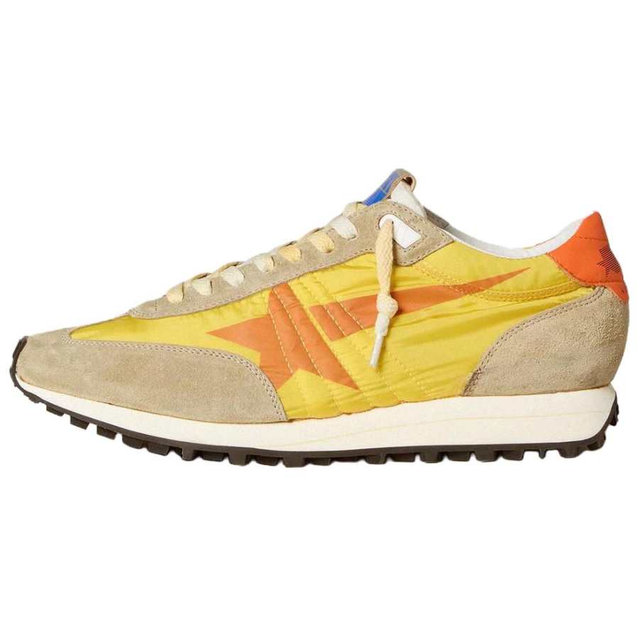 Golden Goose Marathon Low top Casual Shoes Men's Yellow