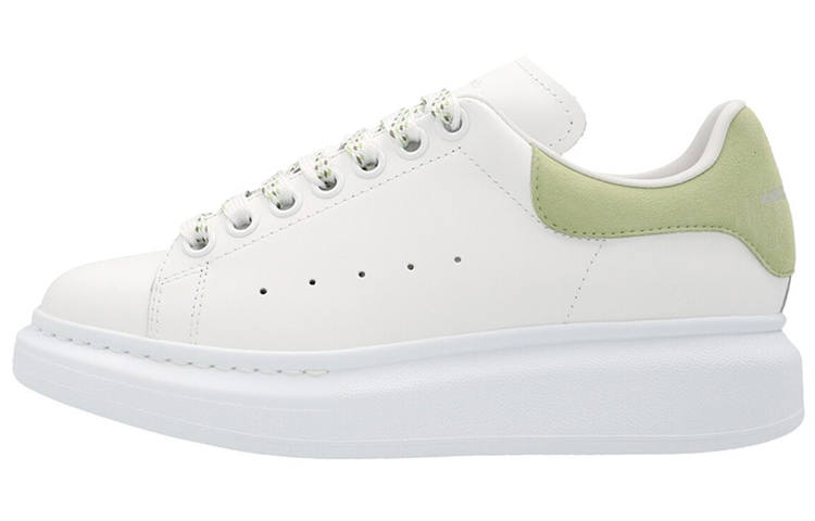Alexander McQueen Oversize Sole Shoes 'White Lime Green' Women's