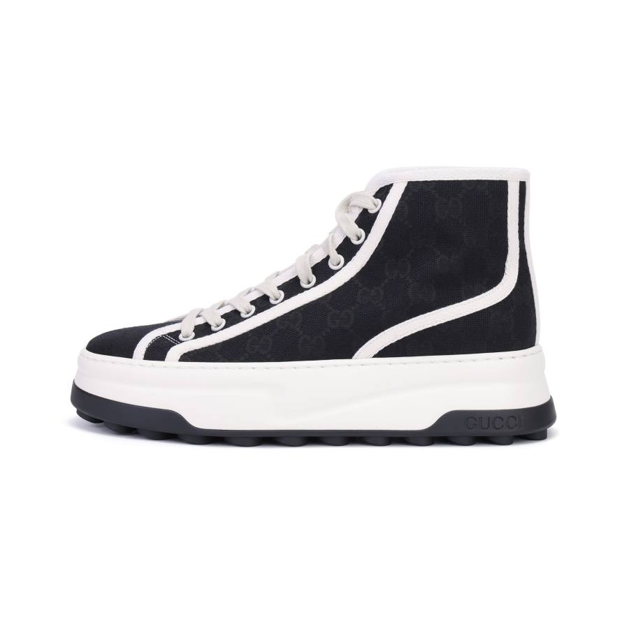 Gucci Wmns Gg High 'Interlocking G - Black' Women's