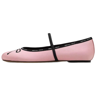 MARC JACOBS Flat Mary Jane Shoes 0.5cm Women's Pink