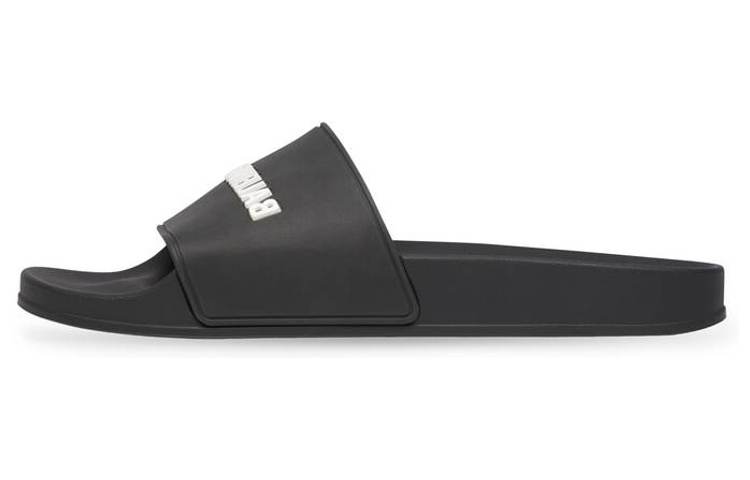 Balenciaga Slide Slippers Men's Black